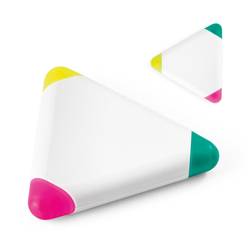 TRIAN. 3-χρώμα PP τρίγωνο σχήμα highlighter