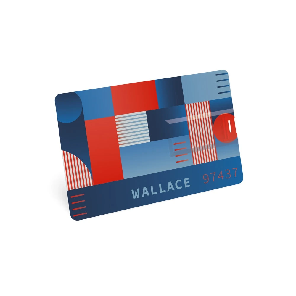 WALLACE 8GB. USB Stick UDP με 8GB σε ABS
