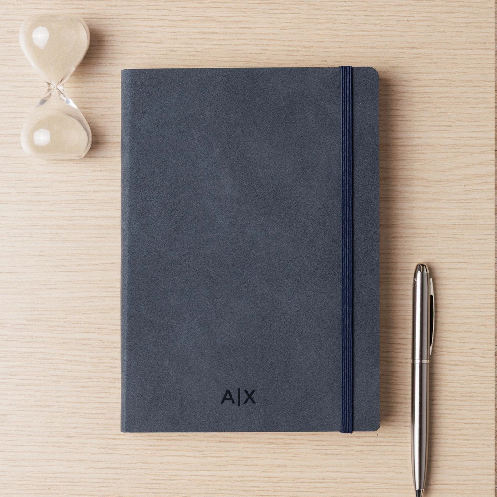 Notebook Eco Leather | Midnight Blue