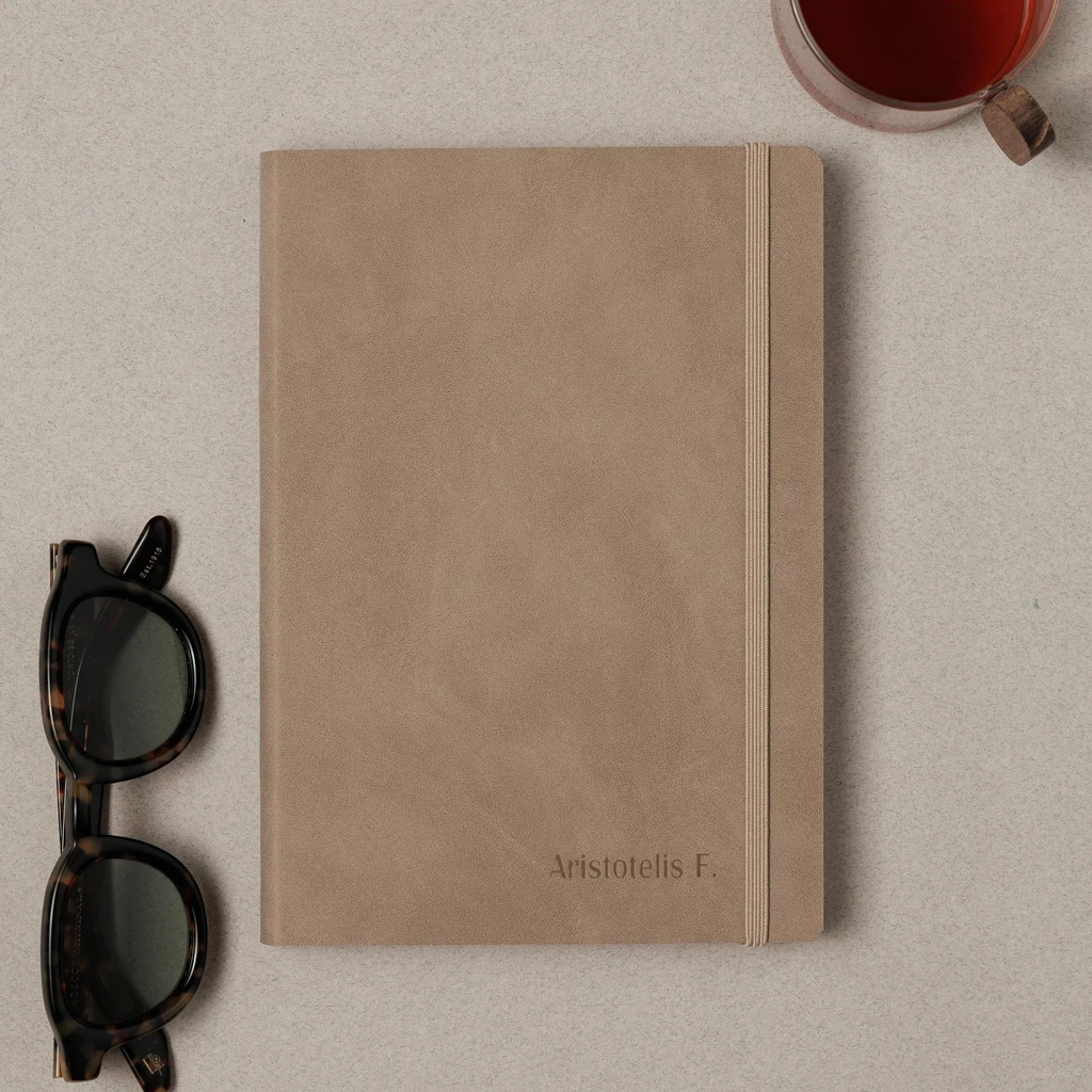 Notebook Eco Leather | Beige