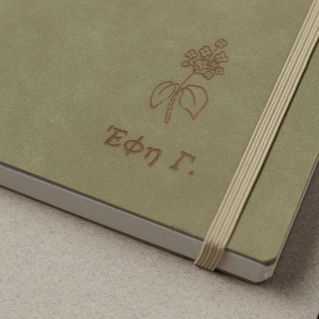 Notebook Eco Leather | Olive