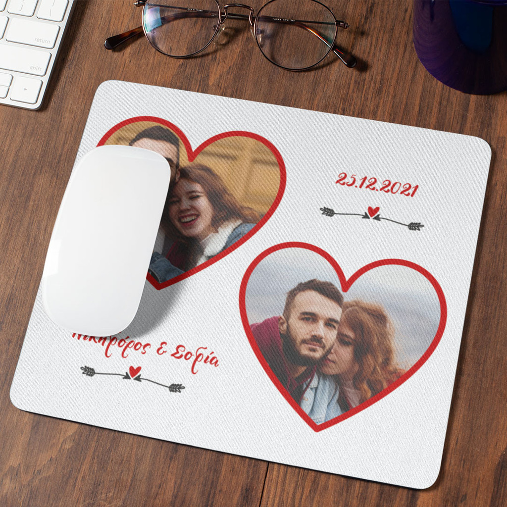 Mouse Pad Red Heart