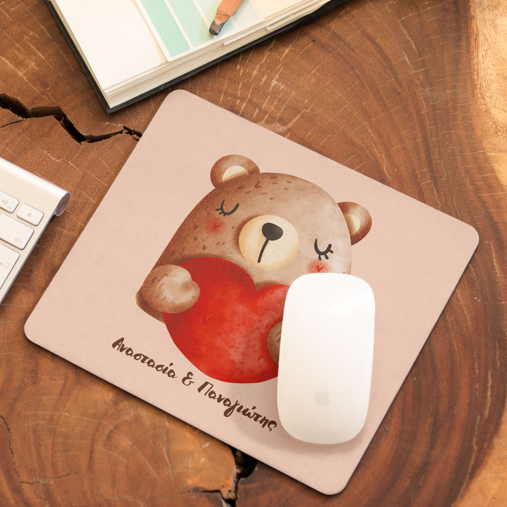 Mouse Pad Heart Balloon