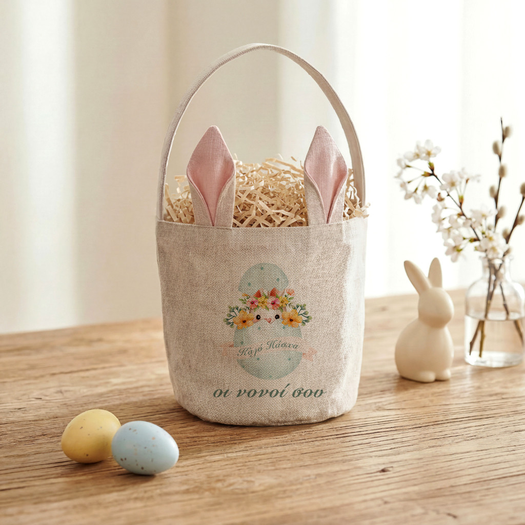 Καλάθι Αυγών New Born Bunny