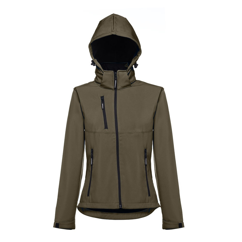 THC ZAGREB WOMEN. Γυναικείο σακάκι softshell με ζώνη