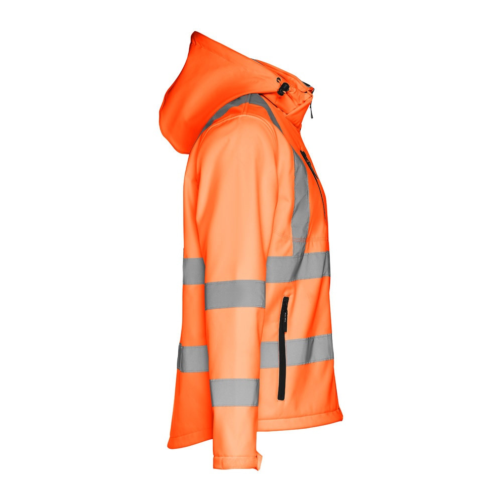 THC ZAGREB WORK. Σακάκι softshell υψηλής ορατότητας (unisex)