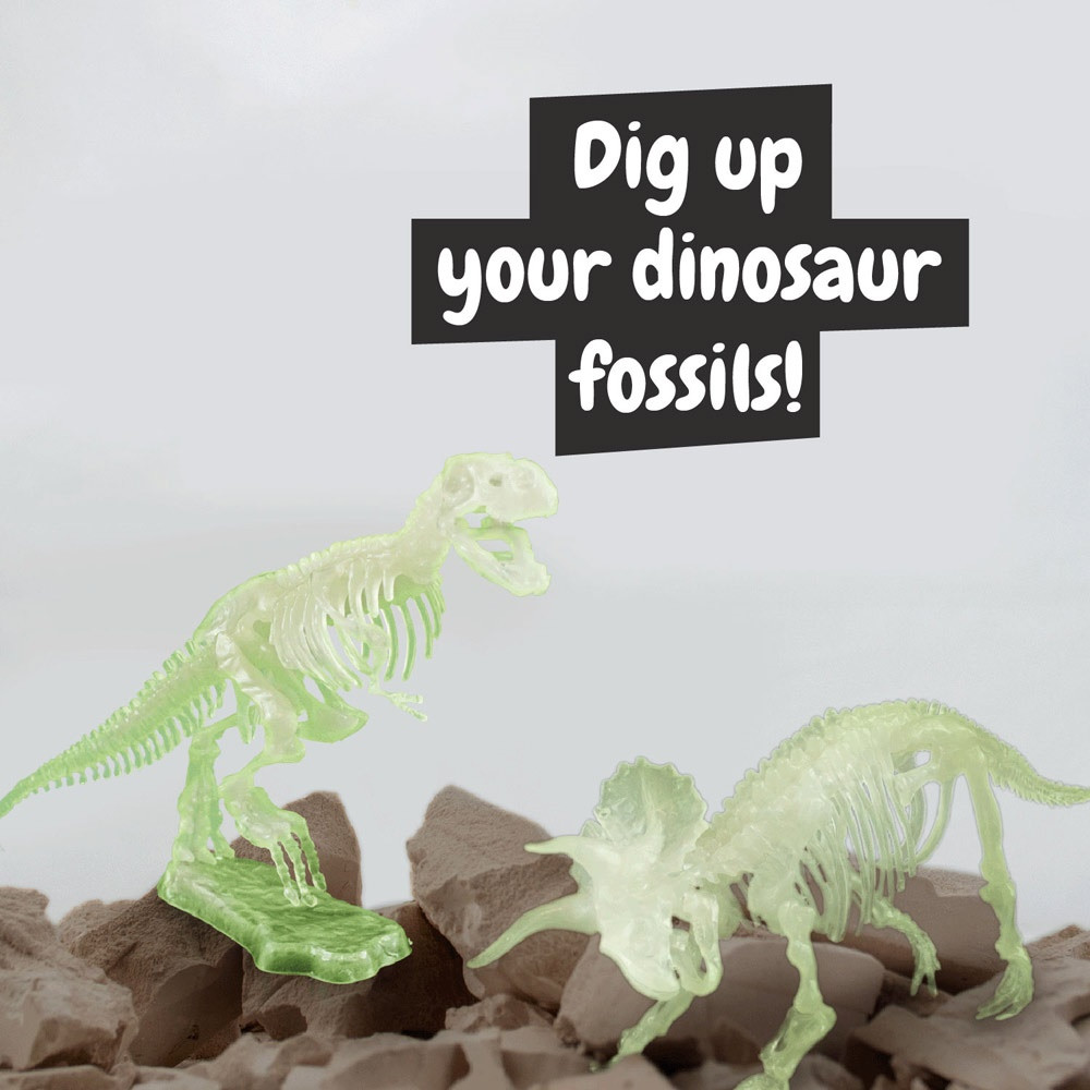 2 in 1 Fossil Excavation Kit I. Εκπαιδευτικό παιχνίδι για παιδιά