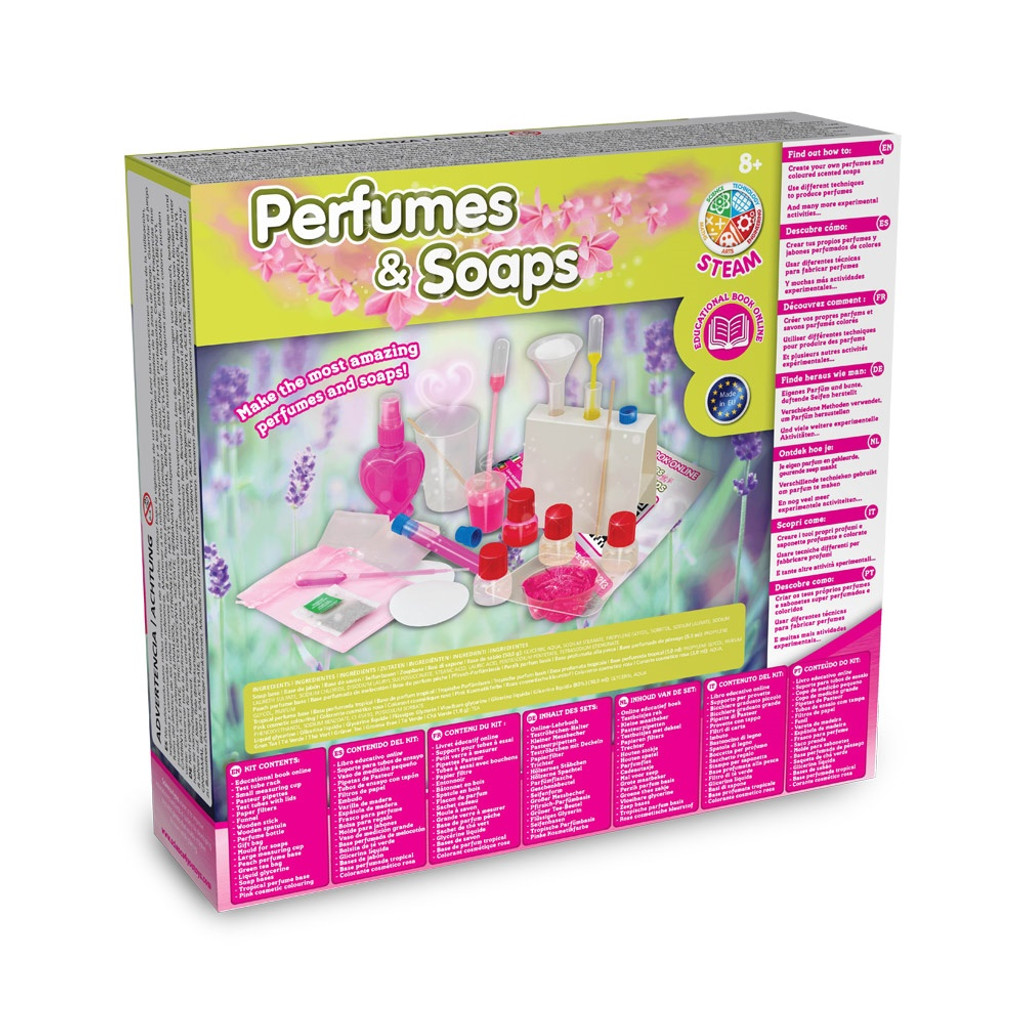 Perfume & Soap Factory Kit III. Εκπαιδευτικό παιχνίδι παρέχεται με σακούλα δώρου από χαρτί κραφτ (115 g/m²)