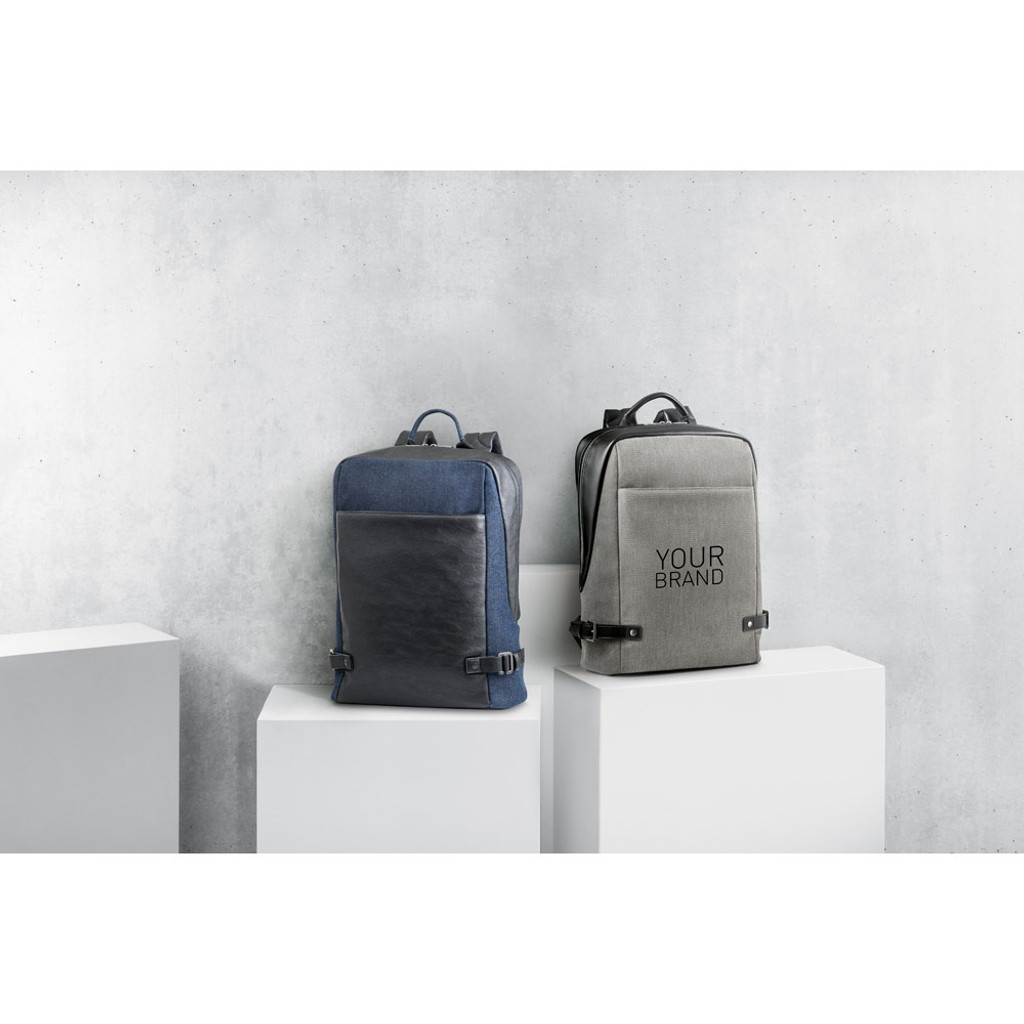 DIVERGENT BACKPACK II. Σακίδιο πλάτης για laptop έως 15.6'' σε ύφασμα και PU