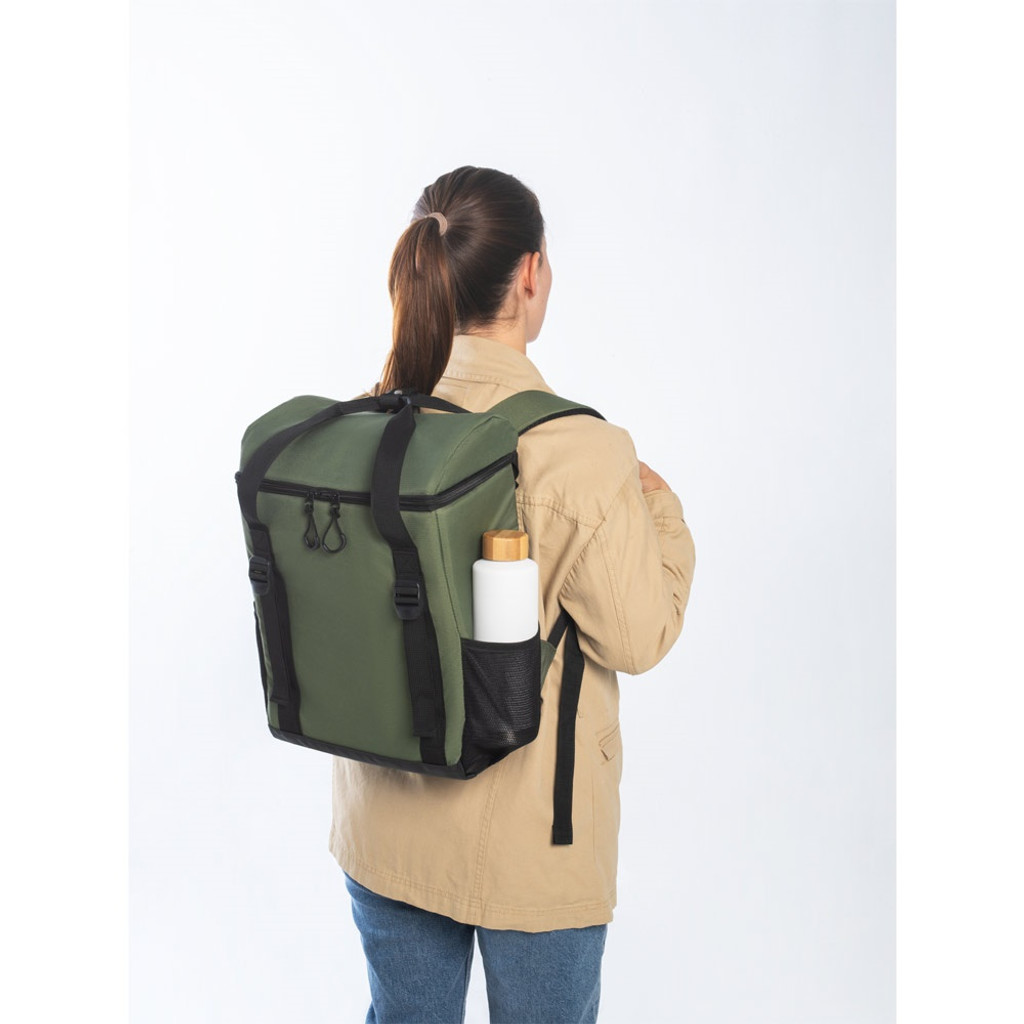 ROMA L. Θερμικό σακίδιο 600D PET (100% rPET) και ripstop με επένδυση
