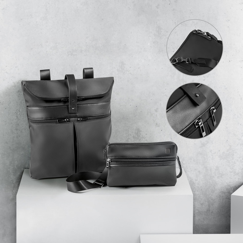 ROVER BACKPACK. Σακίδιο πλάτης από μικροΐνες και PU