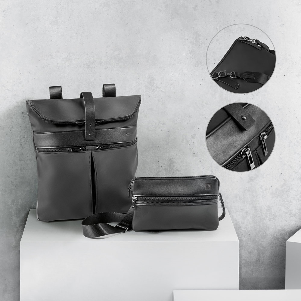 ROVER BACKPACK. Σακίδιο πλάτης από μικροΐνες και PU