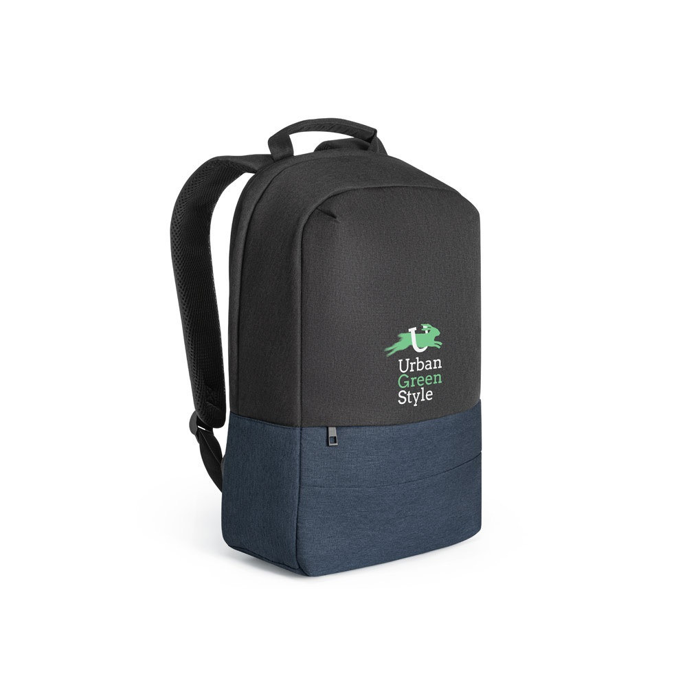 GENOA BPACK. Αντικλεπτικό σακίδιο πλάτης από ανακυκλωμένο πολυεστέρα υψηλής πυκνότητας 600D