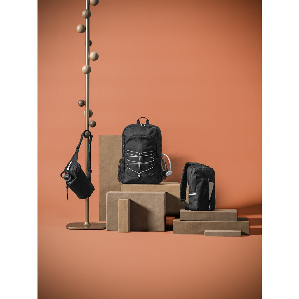 DELFOS BACKPACK. Σακίδιο πλάτης για φορητό υπολογιστή 15.6'' από 300D PET (100% rPET) και 600D PET (100% rPET)
