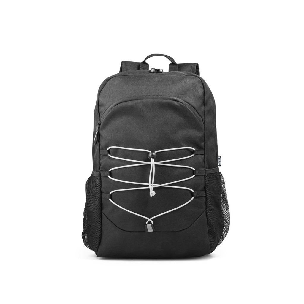 DELFOS BACKPACK. Σακίδιο πλάτης για φορητό υπολογιστή 15.6'' από 300D PET (100% rPET) και 600D PET (100% rPET)