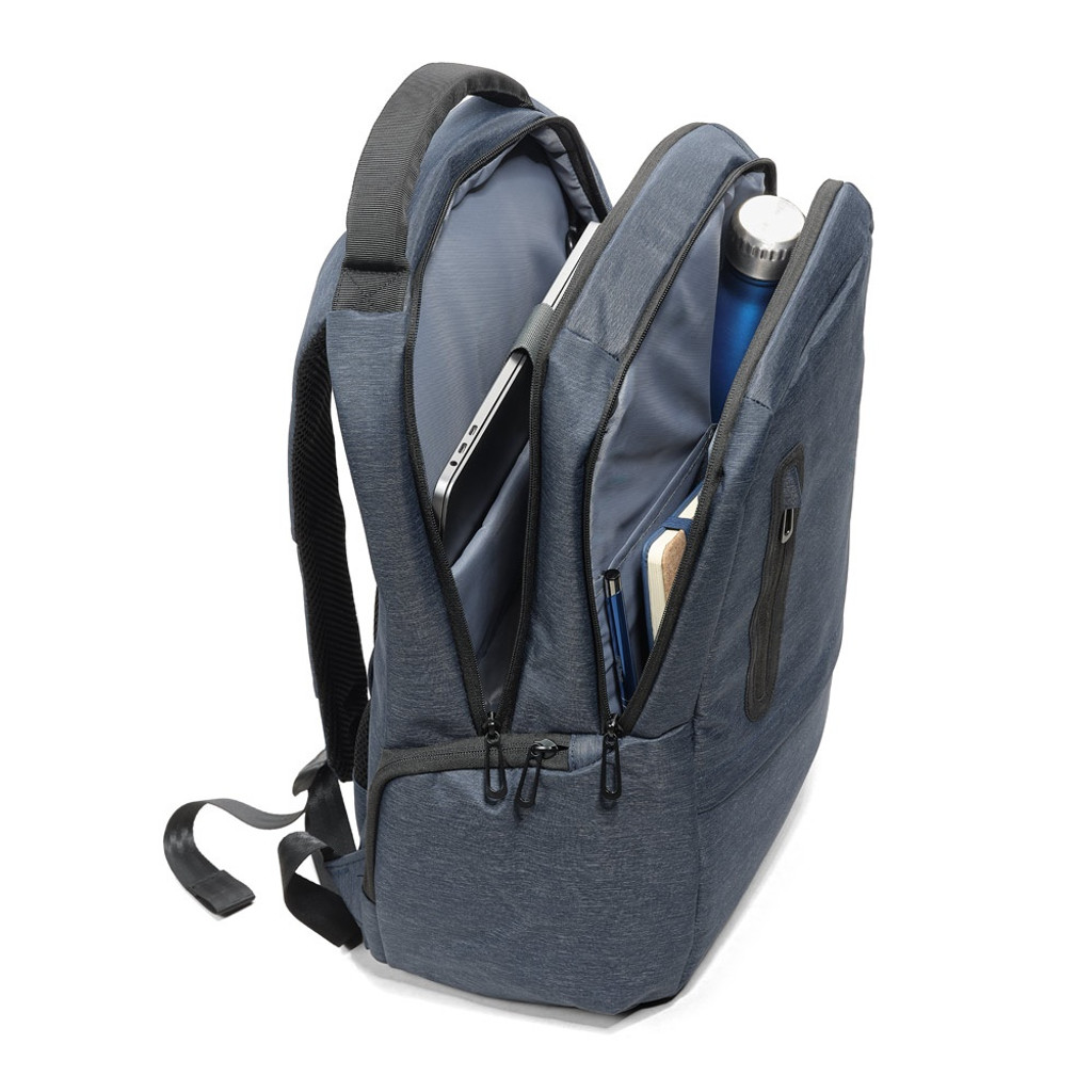 BOSTON. Αδιάβροχο σακίδιο laptop 2Tone Nylon 17''