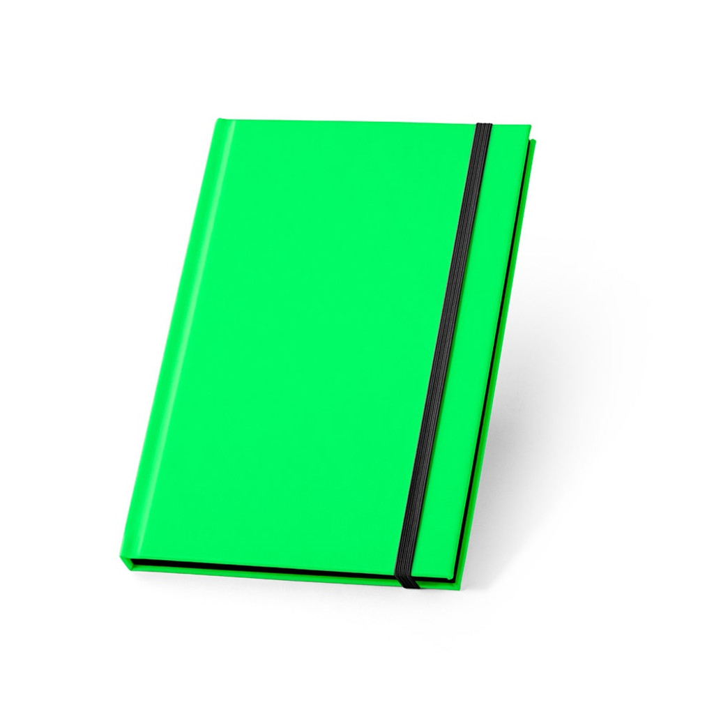 WATTERS. Σημειωματάριο A5 σε φθορίζον PU. Γραμμές στα φύλλα