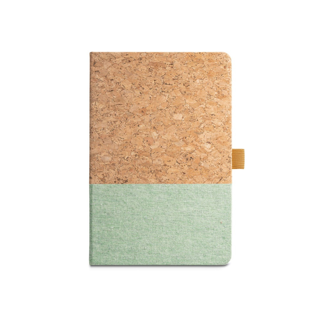 KLEE. Τετράδιο Α5 από φελλό και λινό με γραμμές στα φύλλα