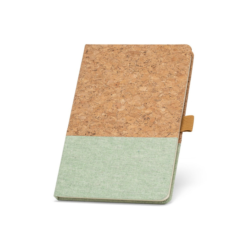 KLEE. Τετράδιο Α5 από φελλό και λινό με γραμμές στα φύλλα