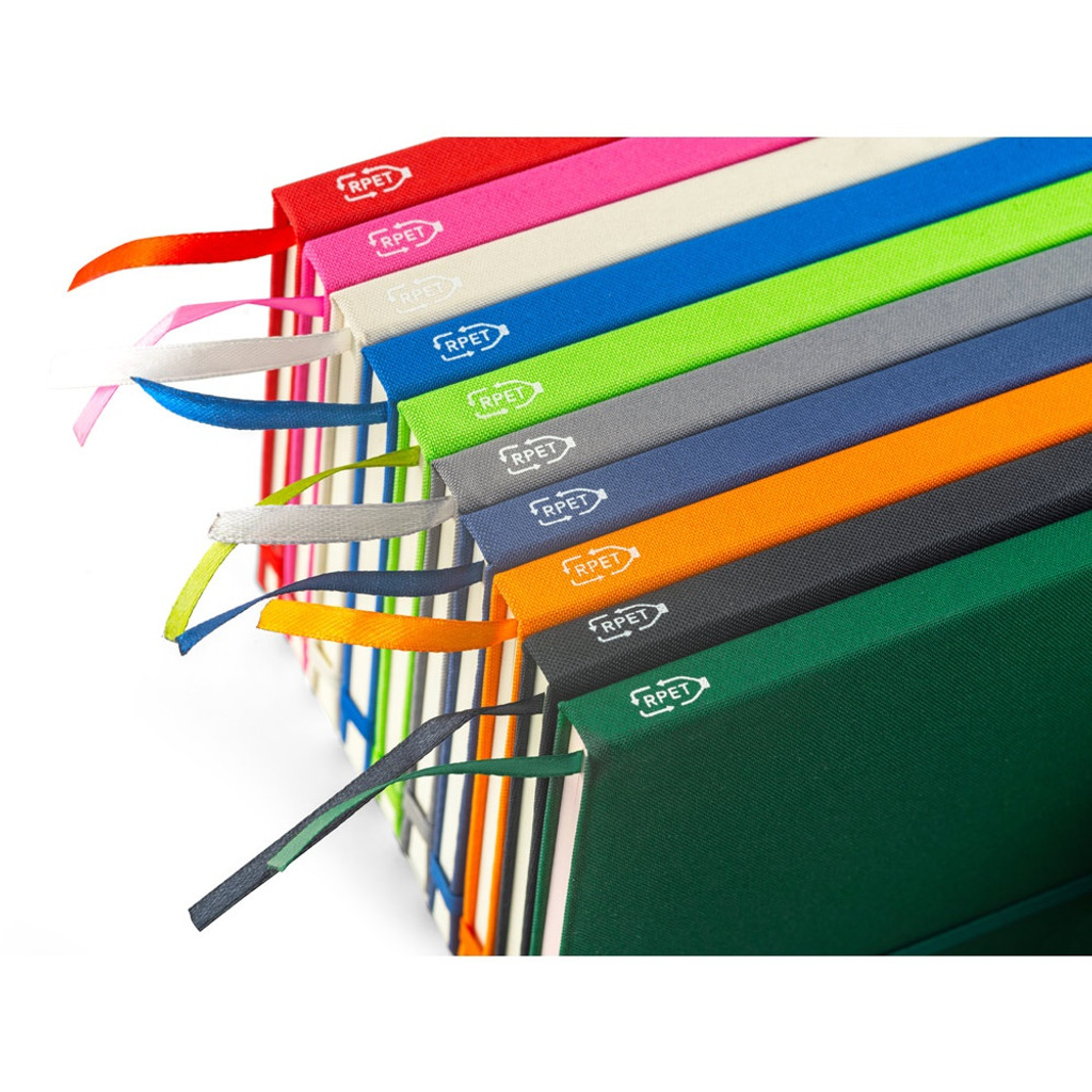 ANNE. Σημειωματάριο A5 από 100% rPET με σελίδες με γραμμές