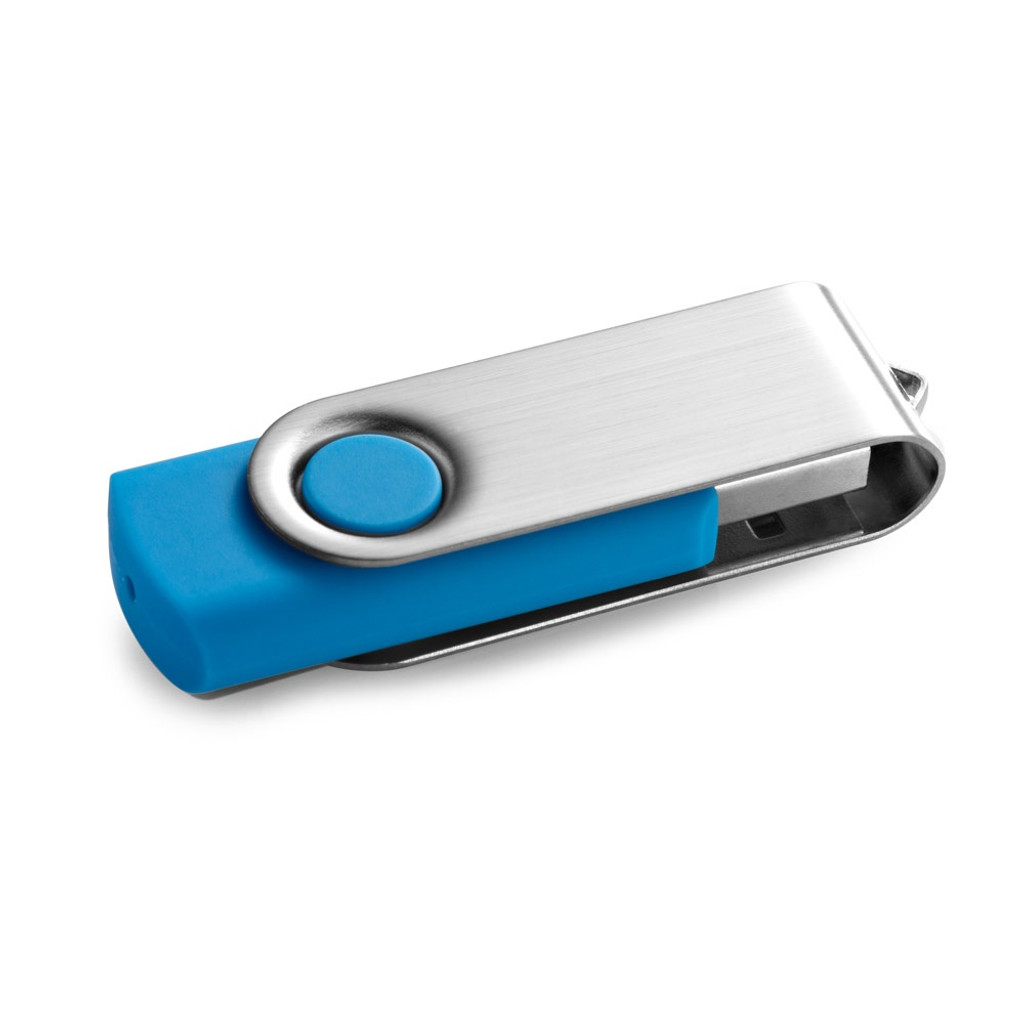 CLAUDIUS 16GB. Μονάδα flash USB 16 GB με μεταλλικό κλιπ