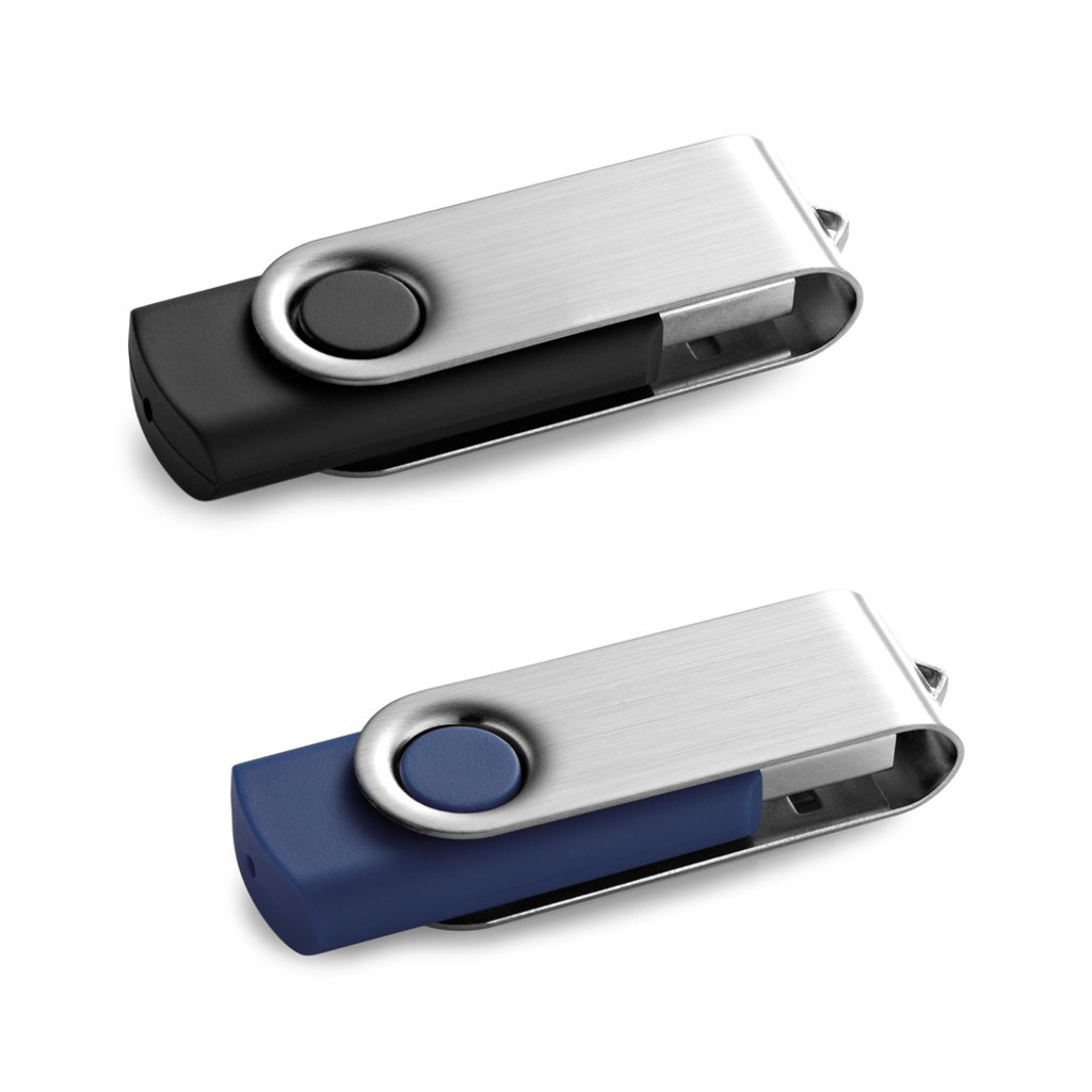 CLAUDIUS 32 GB. Μονάδα flash USB 32 GB με μεταλλικό κλιπ