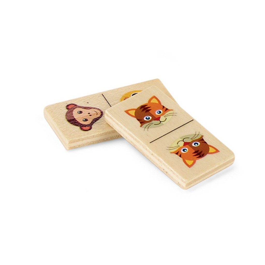 DOMIN. Ξύλινο παιχνίδι ντόμινο