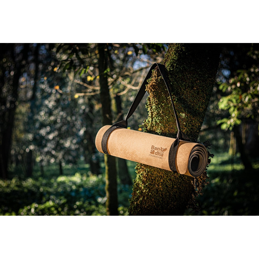 GERES. Στρώμα άσκησης για γιόγκα από φελλό και TPE. Πάχος έως 3.7 mm