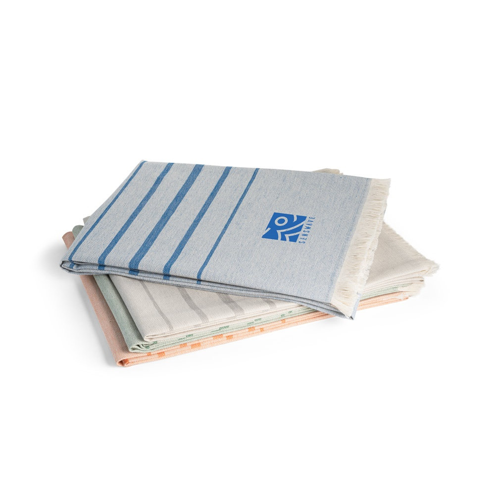 CAPLAN. Πολυχρηστική πετσέτα (260 g/m²) από ελαφρύ και ανθεκτικό βαμβάκι (90%) και ανακυκλωμένο βαμβάκι (10%)