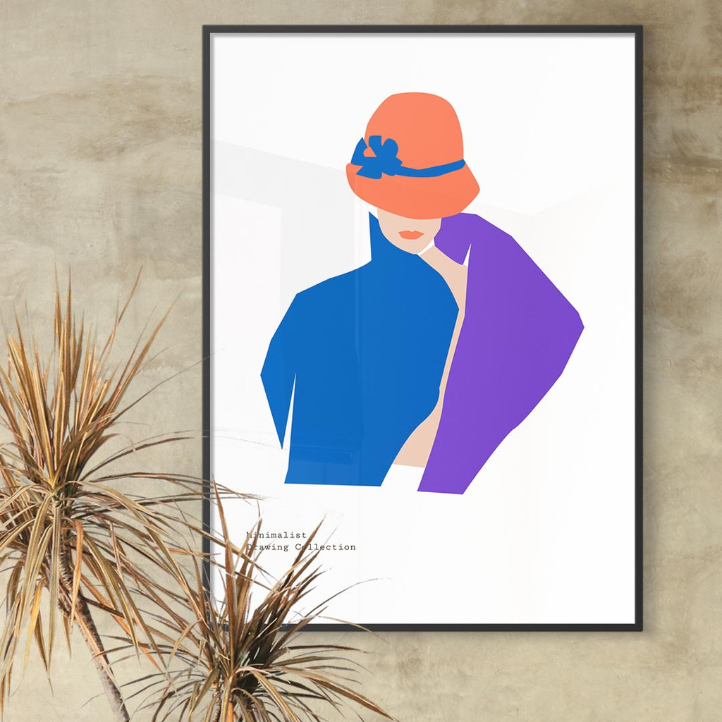 Minimalist Chloe's Portrait