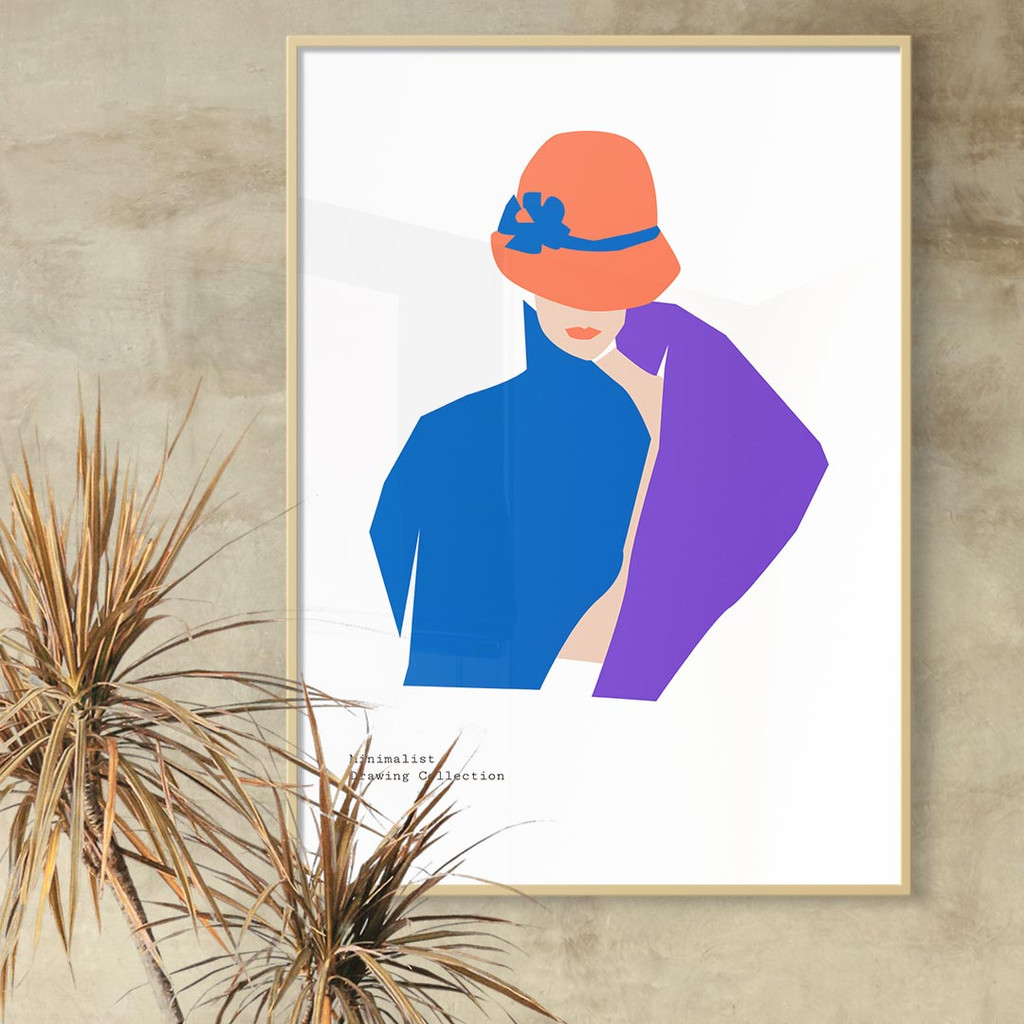 Minimalist Chloe's Portrait