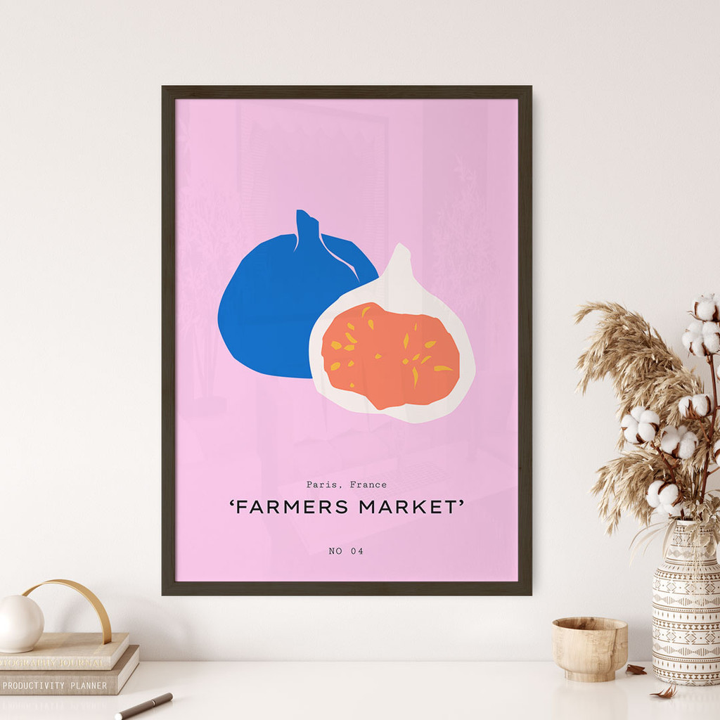 Farmers Market Blue Sliced Fig