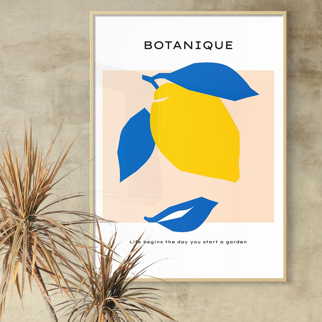 Botanique Blue Leaf Lemon