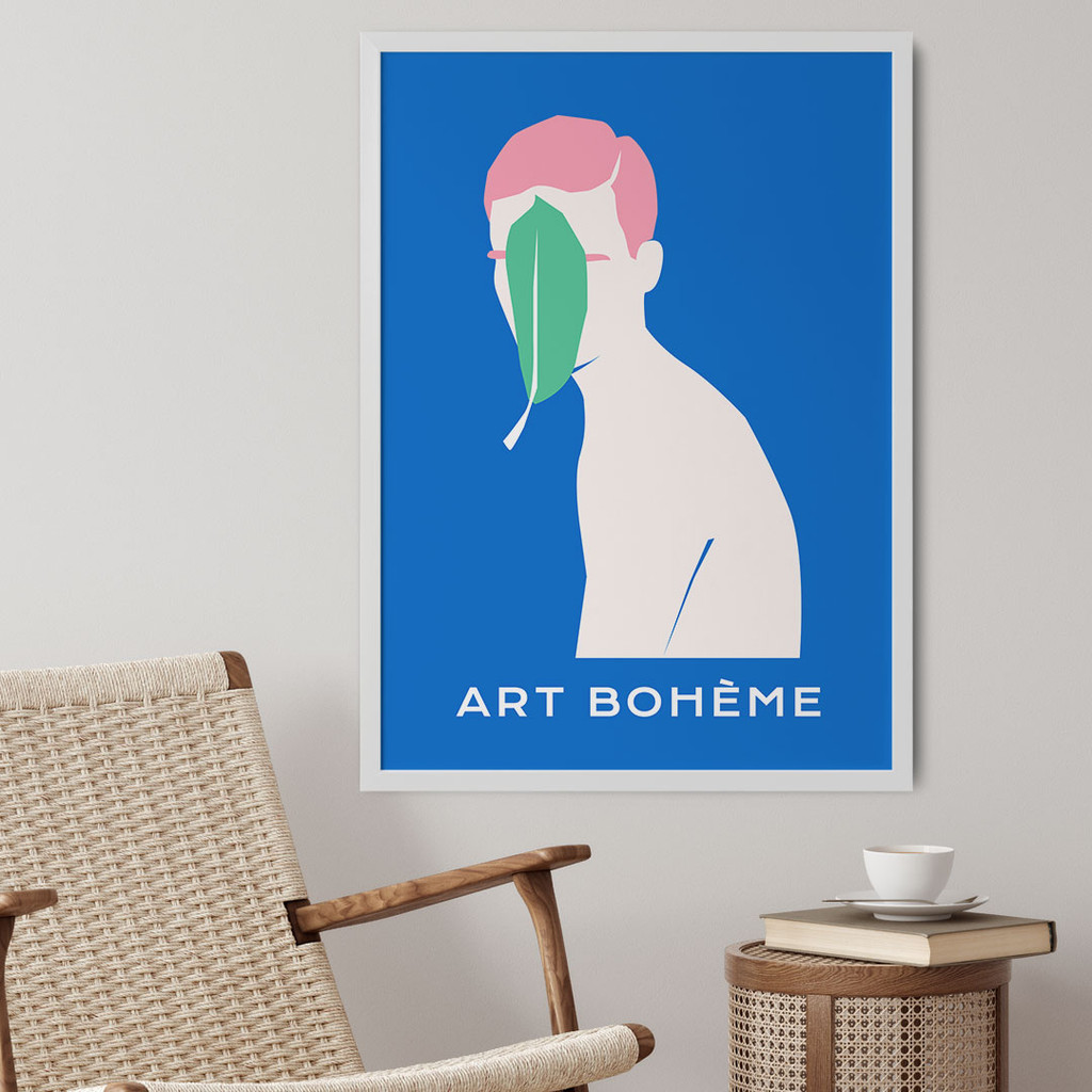 Art Boheme Hidden Behind Leaf