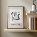 Lagom Life, Modern Vintage Couch