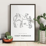 Line Art, Visit Morocco