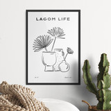 Lagom Life, Modern Line Art No. 07