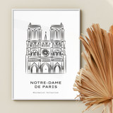 Notre Dame De Paris, Minimalist Collection