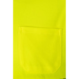 VL PLUTO LARGE. Μπλουζάκι πόλο δίχρωμο πικέ (150g/m²) με μακριά μανίκια, από βαμβάκι (55%) και πολυεστέρα (45%)