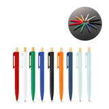 ZARA. Στυλό με μπίλια από ανακυκλωμένο ABS (100% rABS) με κουμπί από μπαμπού