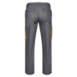 VL HYPNOS. Δίχρωμο παντελόνι twill με πολλαπλές τσέπες (200g/m²), από βαμβάκι (35%) και πολυεστέρα (65%)