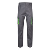 VL HYPNOS. Δίχρωμο παντελόνι twill με πολλαπλές τσέπες (200g/m²), από βαμβάκι (35%) και πολυεστέρα (65%)