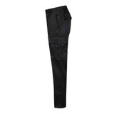 VL HYPNOS. Δίχρωμο παντελόνι twill με πολλαπλές τσέπες (200g/m²), από βαμβάκι (35%) και πολυεστέρα (65%)