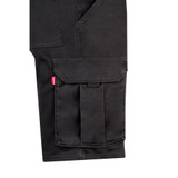 VL HEBE. Σορτς βερμούδα με πολλαπλές τσέπες από stretch (240g/m²), βαμβάκι (46%), EME (38%) και πολυεστέρα (16%)