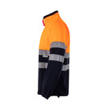 VL EROS. Δίχρωμο fleece μπουφάν (280g/m²), από πολυεστέρα (100%)