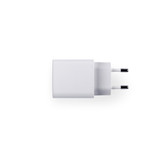 WEGENER. Προσαρμογέας ρεύματος με θύρα USB-A 18W και USB-C 20W σε 100% rABS