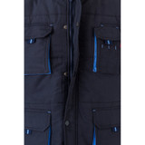 VL NERGAL. Γιλέκο με επένδυση, δίχρωμο, με πολλές τσέπες (120g/m²), από πολυεστέρα (100%)