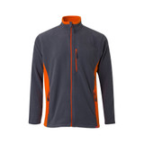 VL GERAS. Δίχρωμο fleece μπουφάν (220g/m²) από πολυεστέρα (100%)