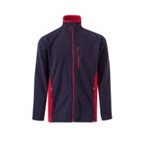 VL GERAS. Δίχρωμο fleece μπουφάν (220g/m²) από πολυεστέρα (100%)