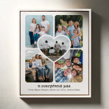 Πίνακας σε Καμβά Family moments